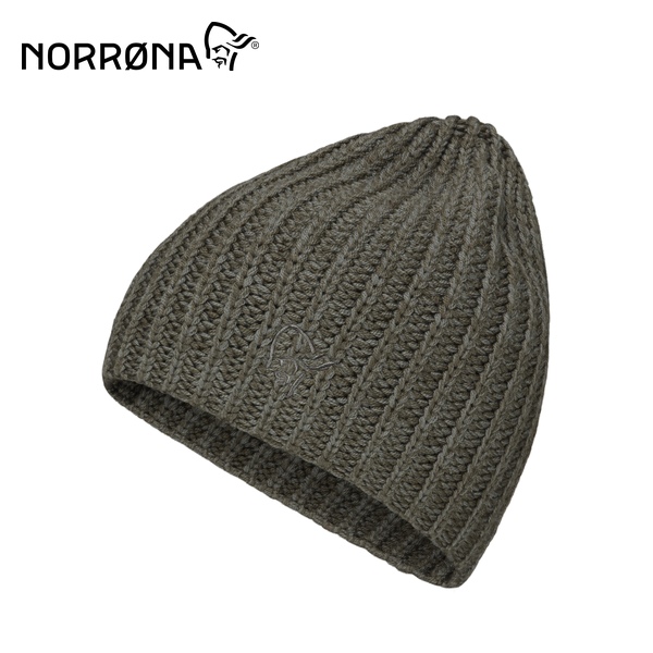 6折] /29 chunky marl knit 編織保暖帽海狸灰#-Norrona | 登山補給站